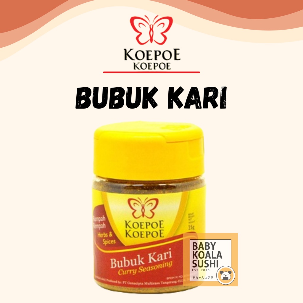 KOEPOE Bumbu Kare Bubuk 25g Halal