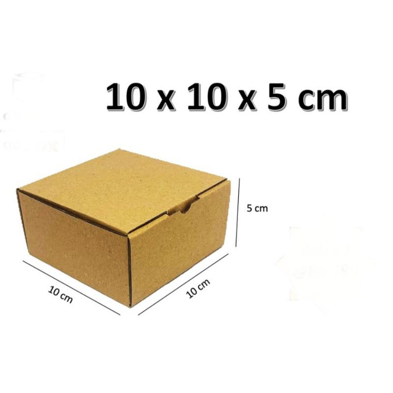 

Kardus Uk.10x10x5....Die Cut kotak Kue, snack -aksesoris-dll model box pizza