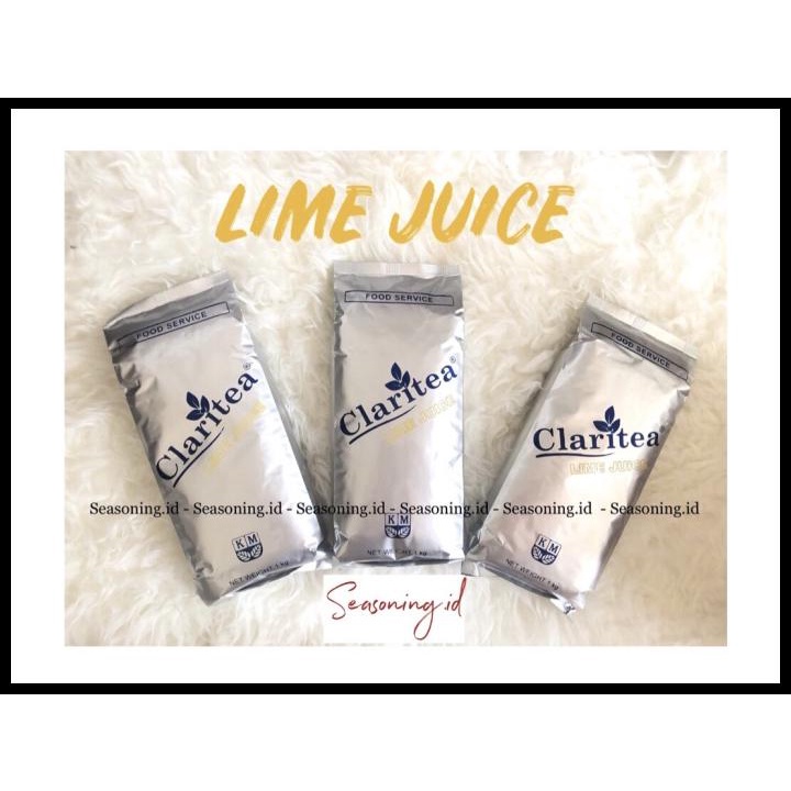

Claritea Lime Tea | Bubuk Minuman Lime Tea