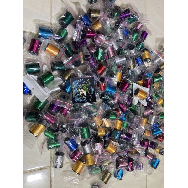 BENANG NCP/Alat pancing/benang NCP metallic/ Benang NCP murah