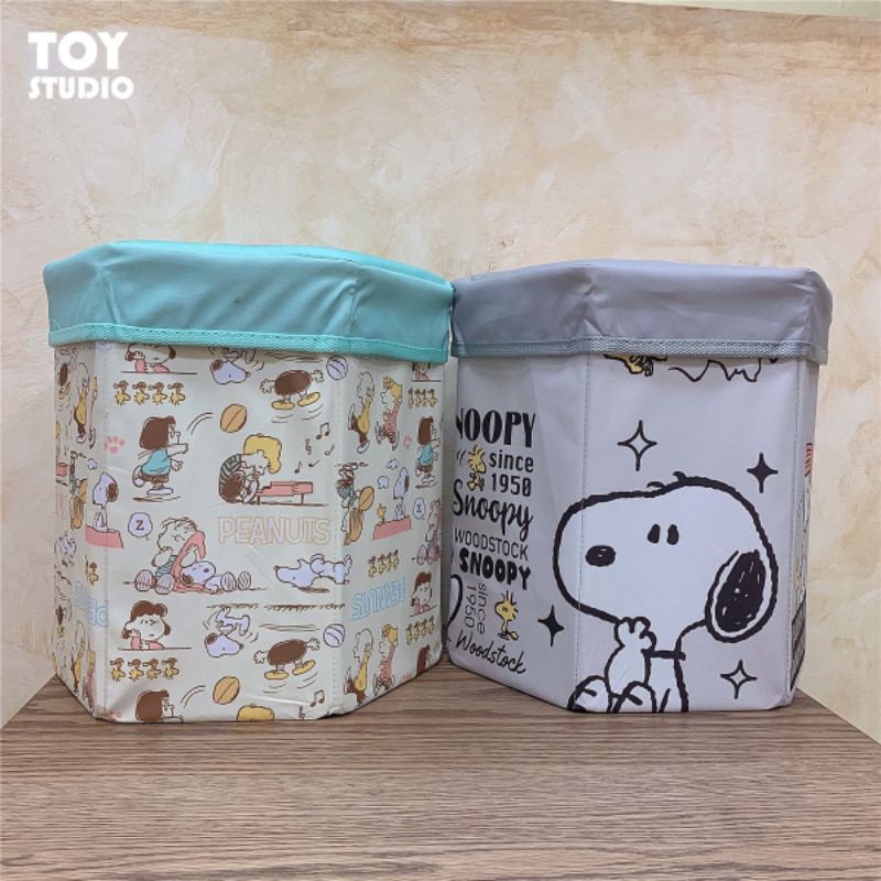 Box Lipat Serbaguna Bisa Jadi Kursi ORI Snoopy