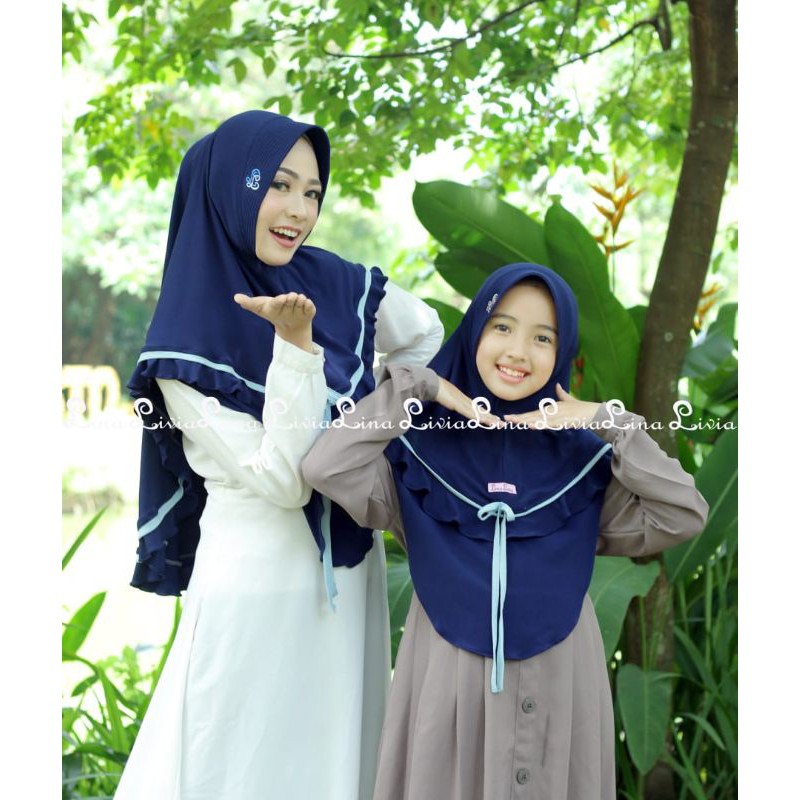 HIJAB INSTAN NEW ZEMIRA ORIGINAL BY LINALIVIA