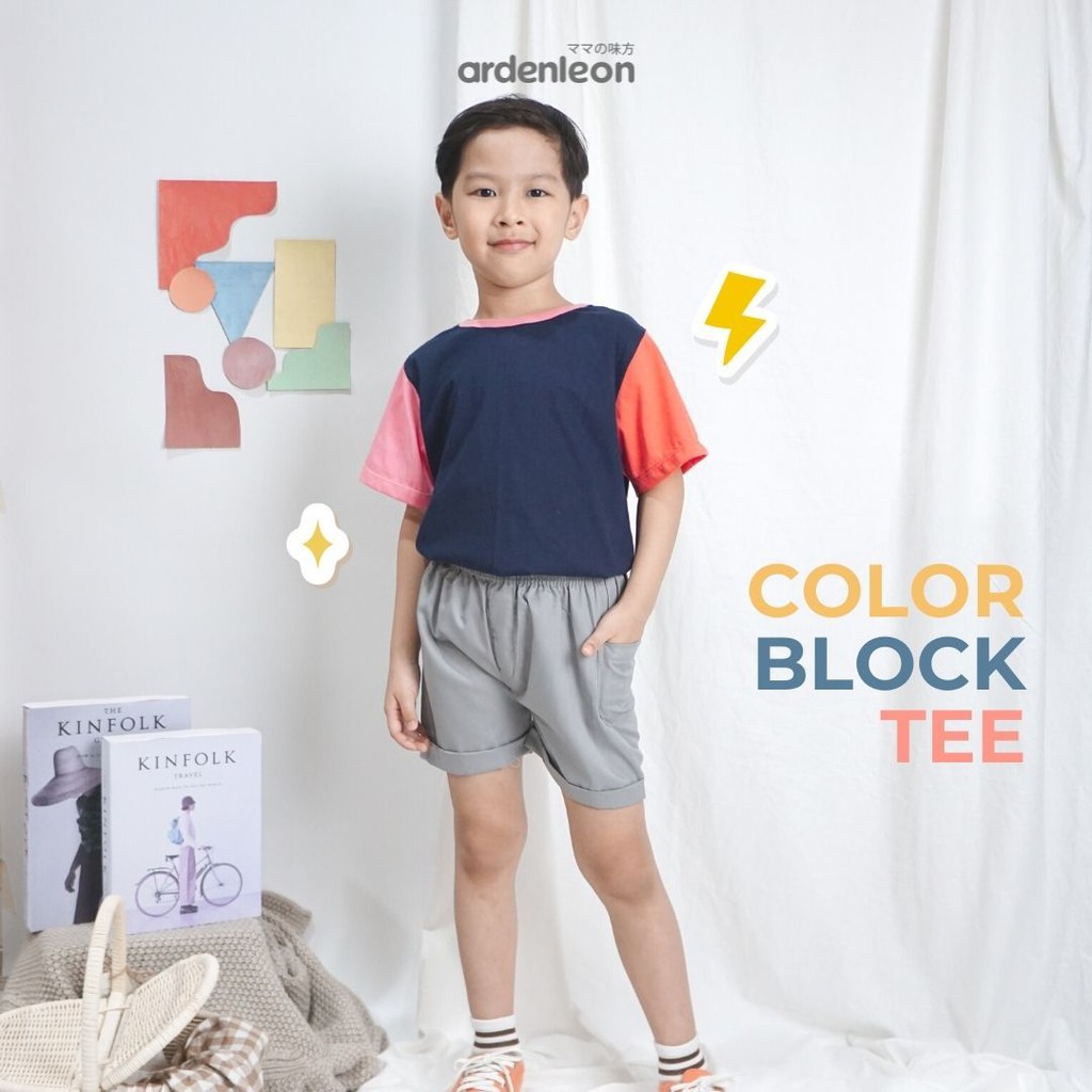 Ardenleon Color Block Tee / Kaos Anak #1