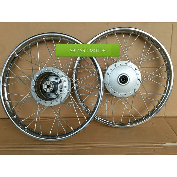 velg atau velek astrea legenda atau astrea grand depan belakang original