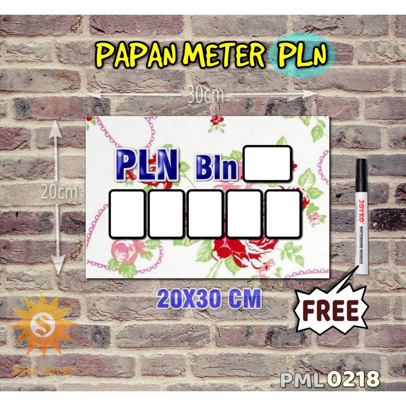 

Safa Papan Meter Listrik PLN PAM motif Unik - Shabby 18