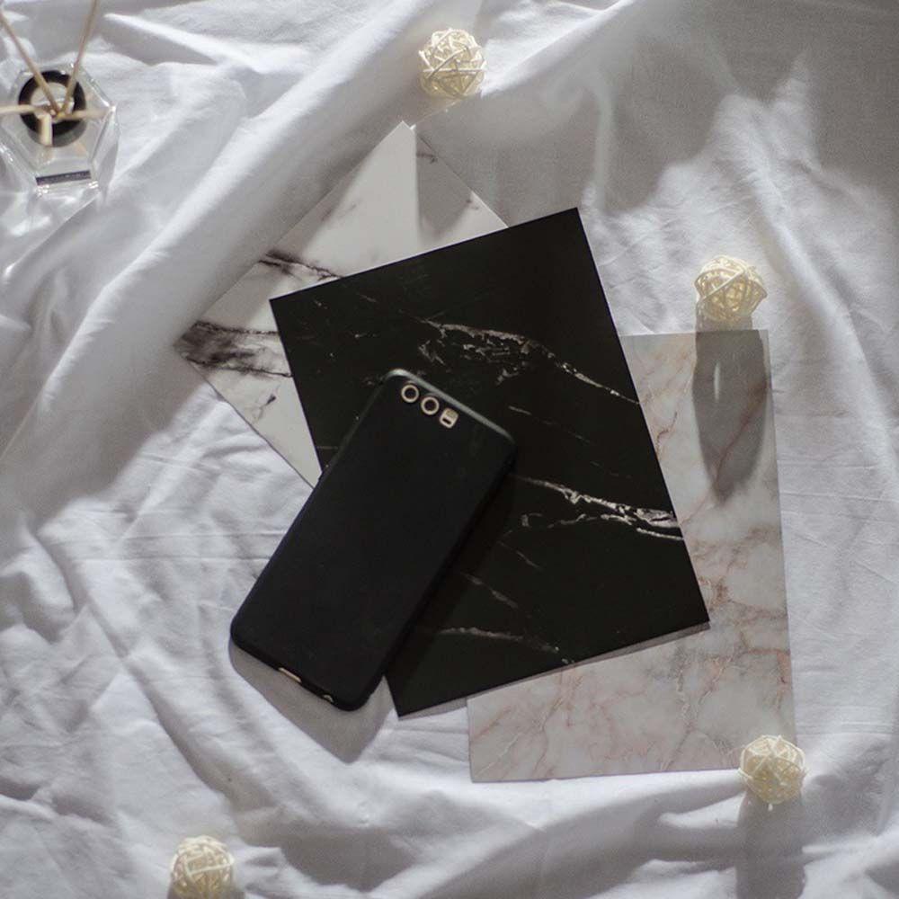 Mxbeauty Plat Kertas Persegi Motif Marmer Gaya Jepang Portable Untuk Dekorasi Nail Art