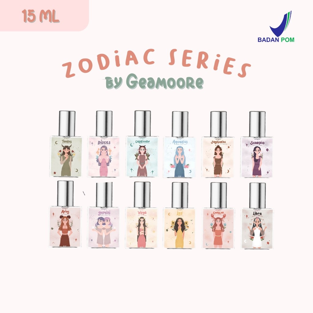 PARFUM GEAMOORE ZODIAK SERIES 15ML SPRAY BPOM