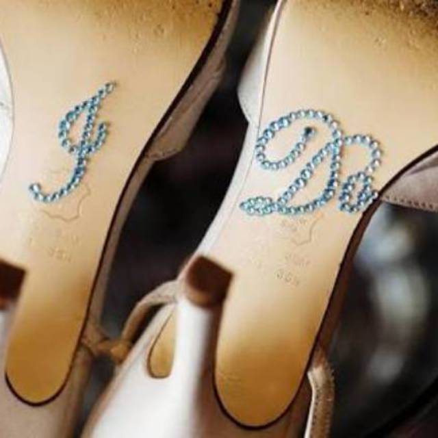 Wedding Sticker/Sticker sepatu/Sticker for Wedding Shoes
