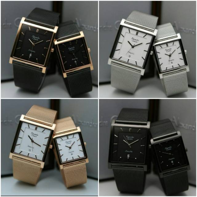 Jam tangan couple alexandre christie ac 8629 / ac8629 original Harga Satuan