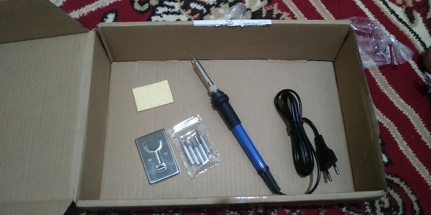 Solder Iron Adjustable Temperature 60w - Amh205 ⭐ Pusat Impor ⭐