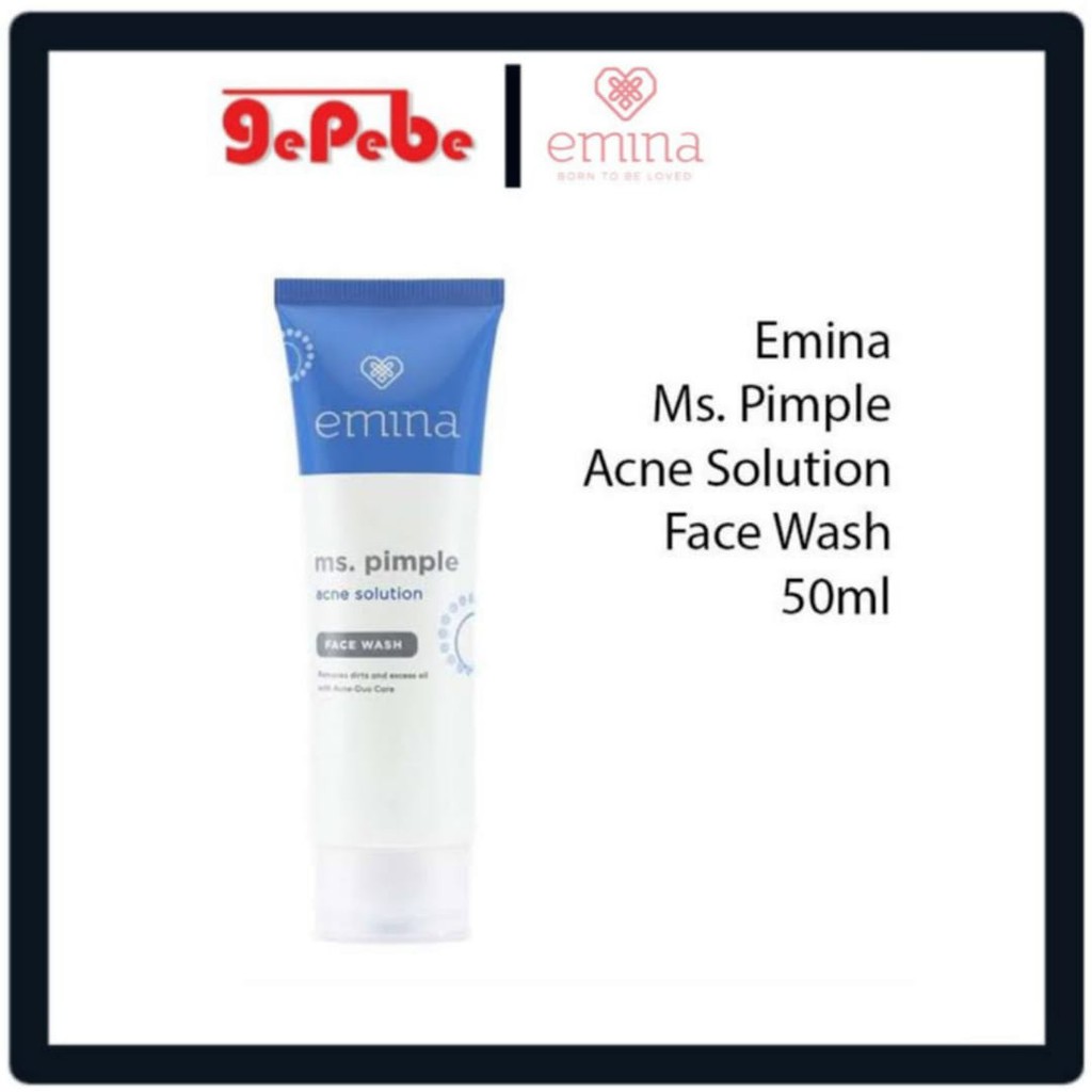 Emina Ms Pimple Acne Solution Face Wash 50ml