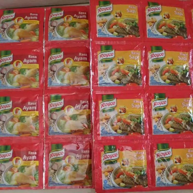 

Royco Bumbu Penyedap Rasa Instan Rasa Daging Sapi / Ayam (3 Renteng)