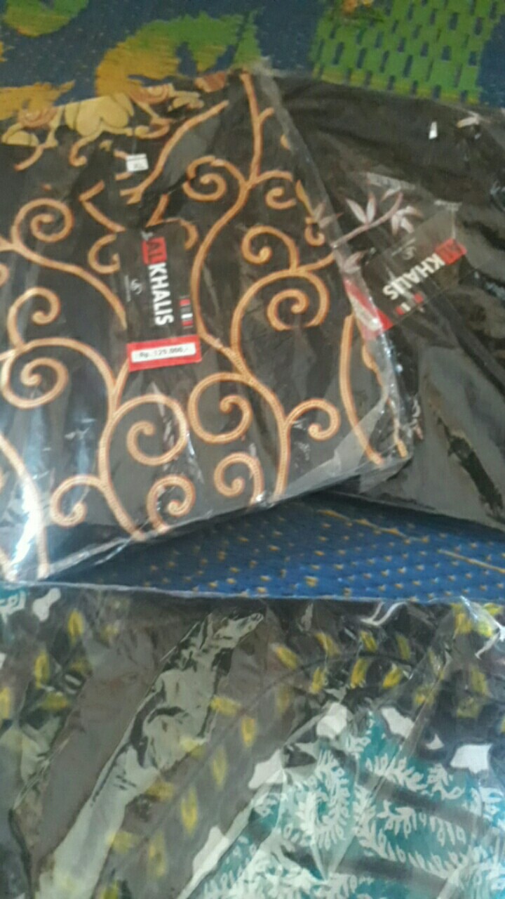 Batik Wanita Tunic Kenogo Baju Cewek Kerja Batik Dress Perempuan Alkhalis