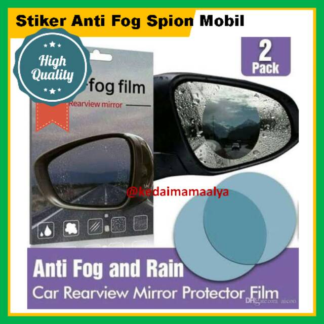 Anti Gores Spion Kaca Mobil Anti Fog Rain Clear Antigores