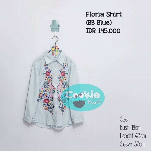 Floria shirt bb blue