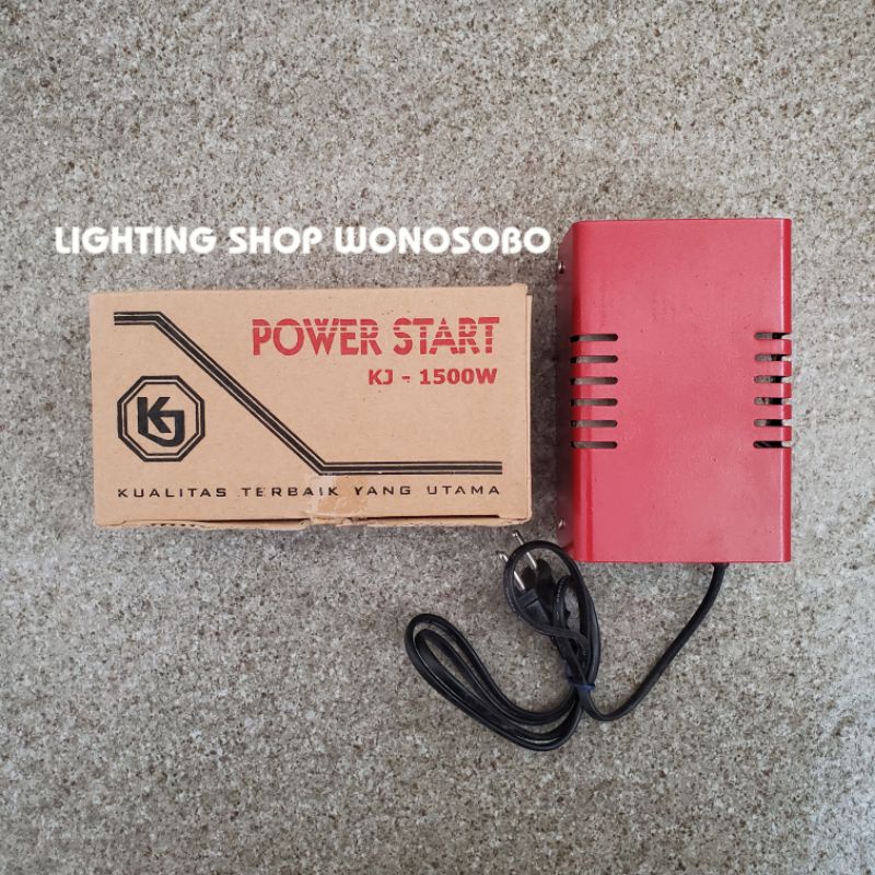 Power Start Inverator merk KJ 1500w 1500 Watt untuk TV Kulkas Kipas