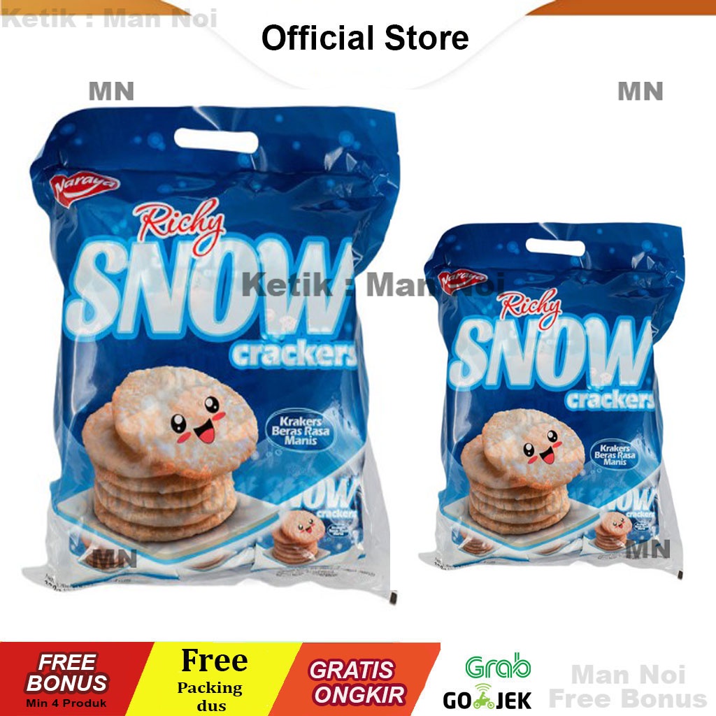 

Snack Jadoel Ricky Crackers.Snow Crackers