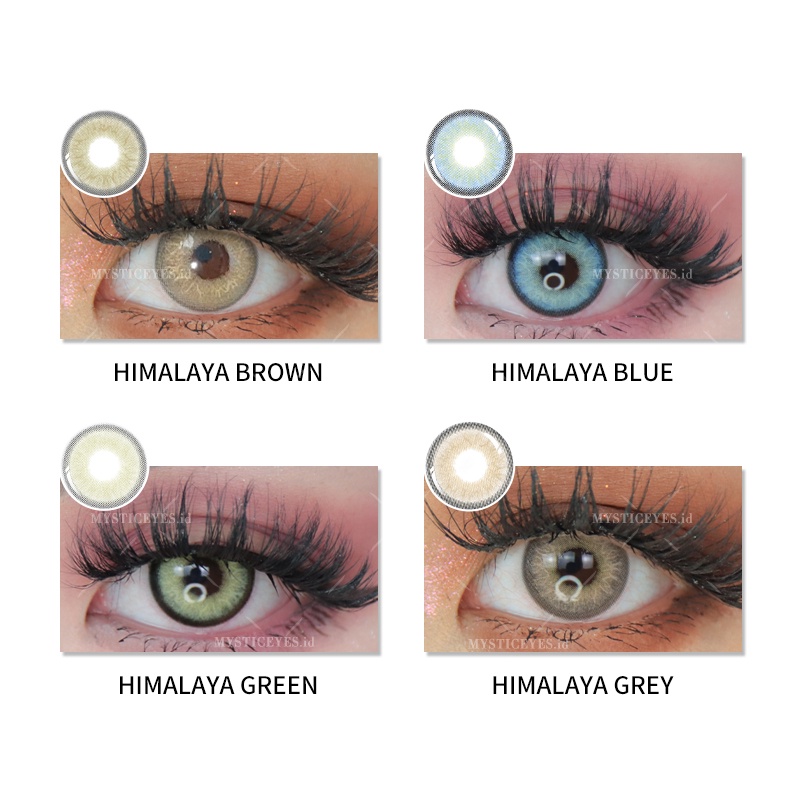 [✅COD] MYSTICEYES SOFTLENS  HIMALAYA 14.0MM NORMAL