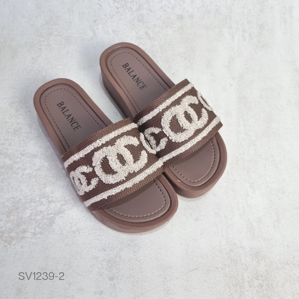 [ Free Box ] Sandal Karet Balance SB Series SV1239-2#(Real Stock)