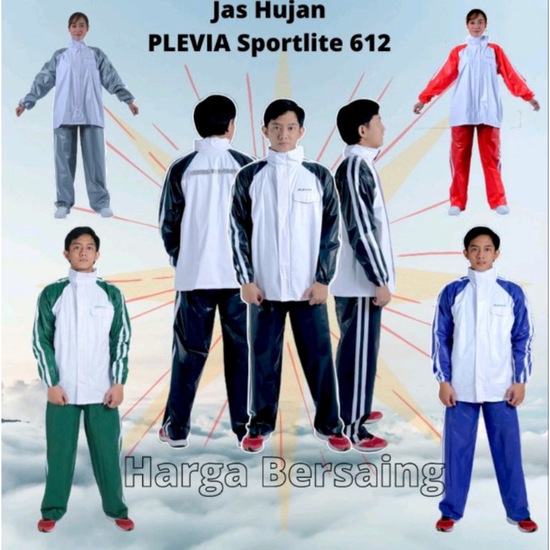 jas hujan baju celana plevia sportlite