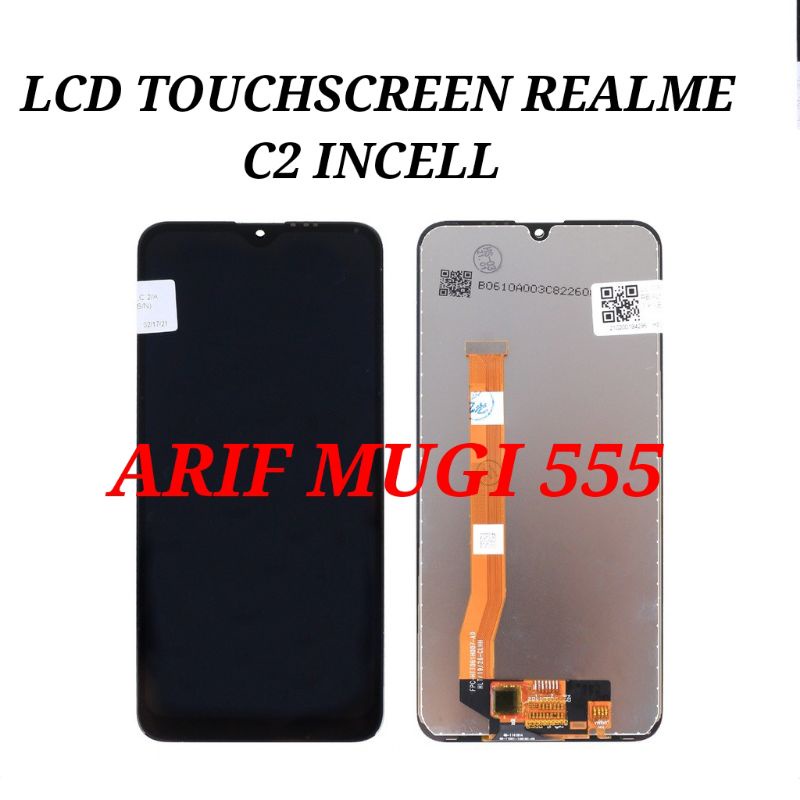 Lcd Touchscreen Realme C2 Fullset Original