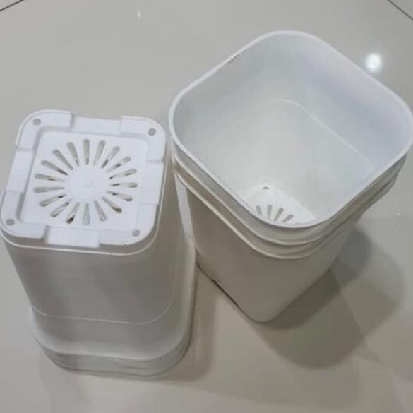 [READY JKT] POT NKT 12 CM PUTIH - POT 12 - POT PUTIH