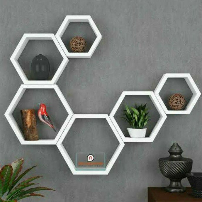 MEJA TV MINIMALIS MURAH MODERN Rak TV Dinding Tempel Nakas Kayu  Hiasan Dinding Dekorasi Dinding Gz