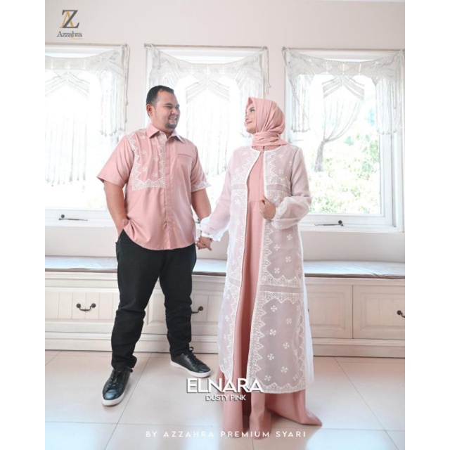 Elnara Dress (bsa dress/couple) by Azzahra Premium