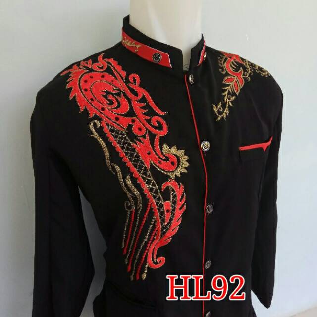 JAS KOKO MODEL TERBARU Jasko Hitam Lis Putih Bahan Tebal Lembut Jasko Bordir Jasko Murah Terlaris