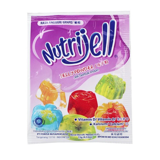 

Nutrijell Grape 15 gr