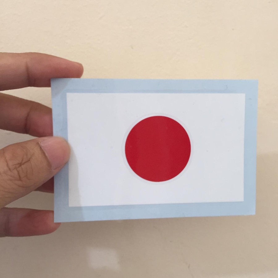 Cutting Sticker Bendera Jepang Japan Vinyl Oracal
