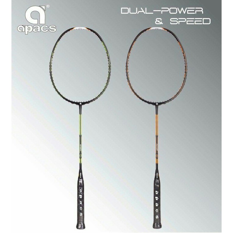 Original Apacs Dual Power and Speed Raket Badminton