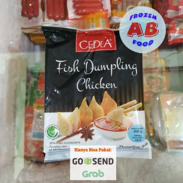 

Cedea Fish Dumpling Chicken 200 gram Cedea Dumpling Ikan Olahan Isi Ayam 200gr 200 gr