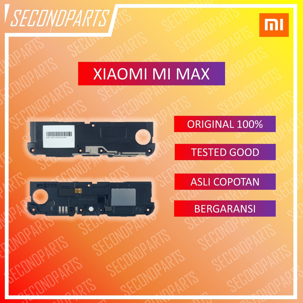 BUZZER SPEAKER MUSIC LOUDSPEAKER XIAOMI MI MAX 1 ORIGINAL COPOTA