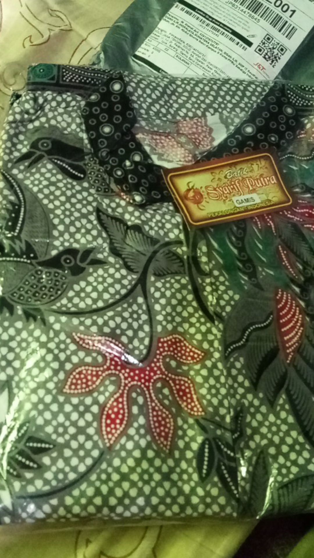 Gamis Serut Cendrawasih Kupu Kombi Batik Cantik Sogan Modis Syari Muslim Seragam Kantor Kerja