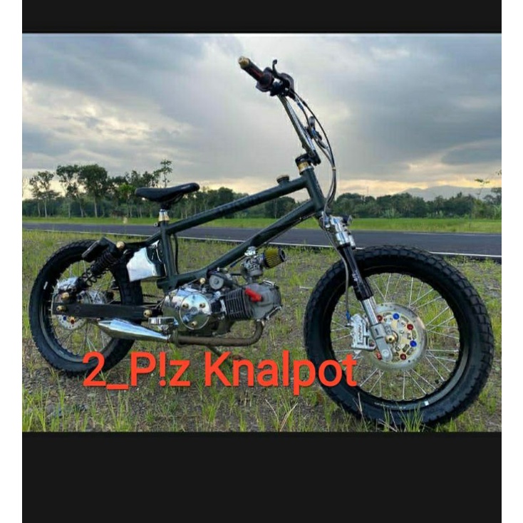 Knalpot BMX CUB All Motor Bebek