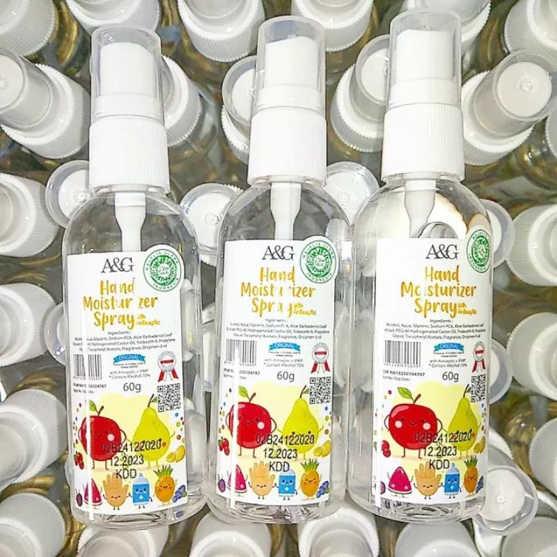 RC Hand Sanitizer A&amp;G Kemasan Spray 60 ML Dan Gel 30ML