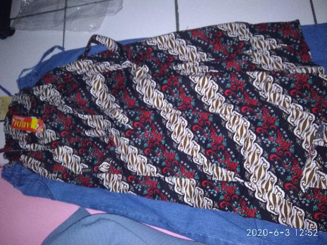 Zahra Celana Kulot Pendek Batik 7per8 Wanita Fit To Xxl