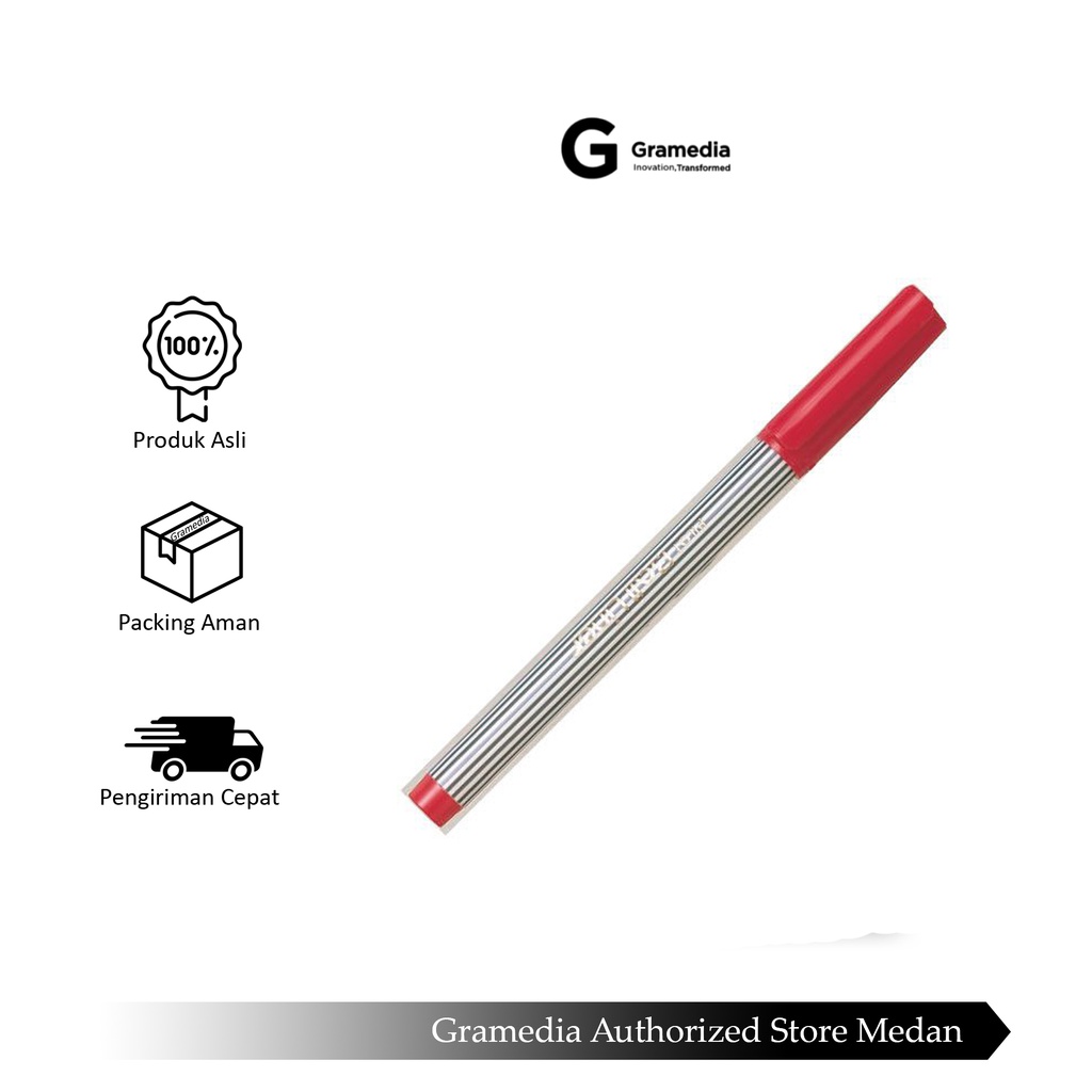 

Gramedia Medan - PILOT BALLINER BL-5M RED