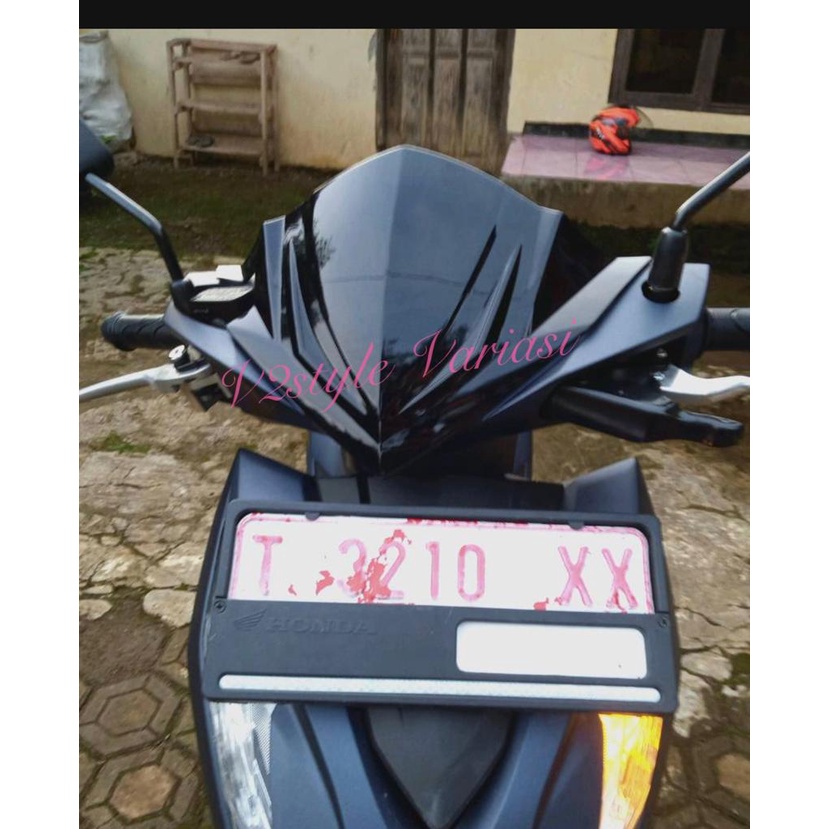 VISOR BEAT NEW DELUXE 2020 2021 WINDSHIELD HONDA BEAT FI ESP ALL NEW DELUXE / STREET ORIGINAL + DOUBLE TAPE 3M PNP TEMPEL Visor Beat Fi Esp New 2020-2021 Winshiled Beat Esp New Deluxe 2020-2021 Winsil Beat Esp New PISOR BEAT DELUXE FISOR VIZOR BATOK MOTOR