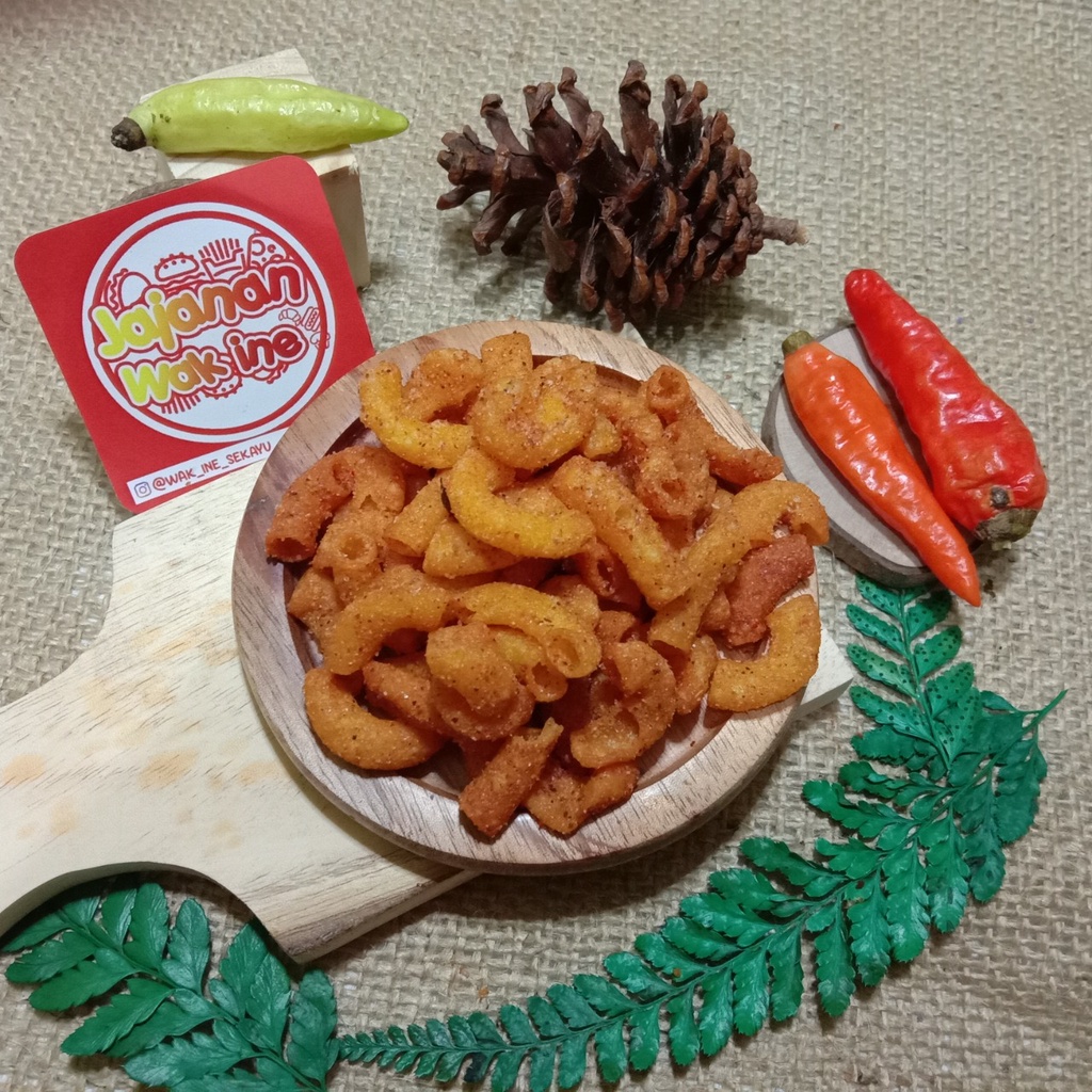 

MAKARONI PEDAS DAUN JERUK DAN ORIGINAL DAUN JERUK