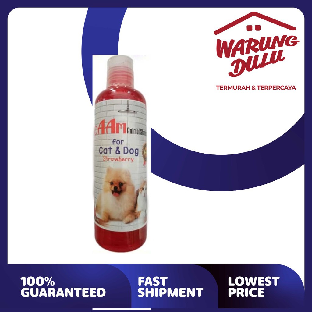 SHAMPOO BOAAM UNTUK KUCING ANJING STRAWBERRY 250ML