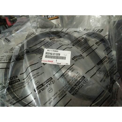 (100% Original) VBelt / Tali Kipas All New Avanza Veloz Rush Terios 2011 2012 2013 2014 2015