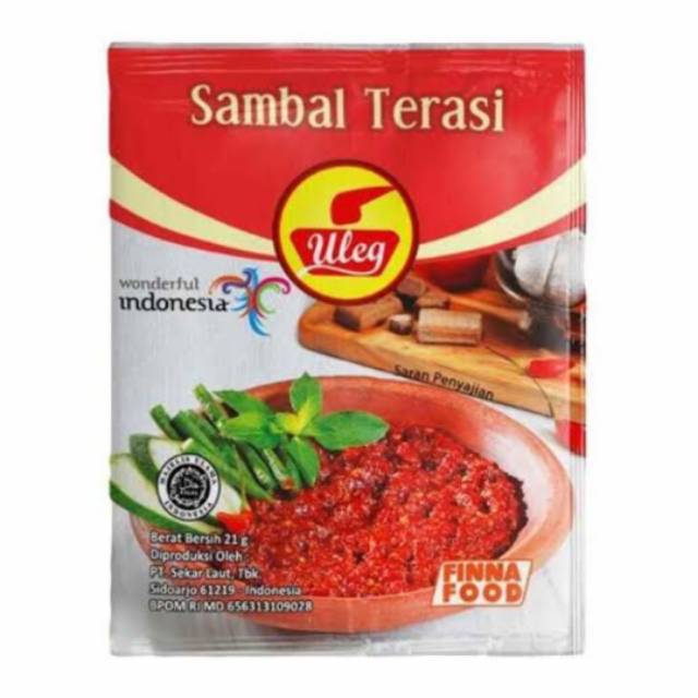 

Sambal uleg finna / sambel uleg trasi/teri/bawang/rawit