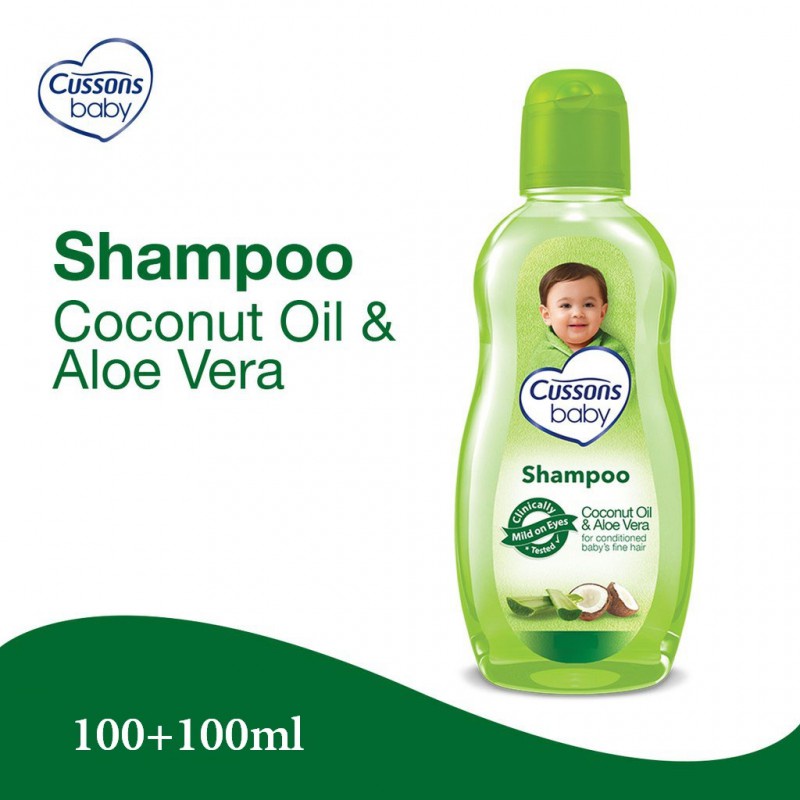 Cussons Baby Shampoo Coconut Oil & Aloe Vera 100+100ml//Cussons Baby Shampoo//Shampoo Baby