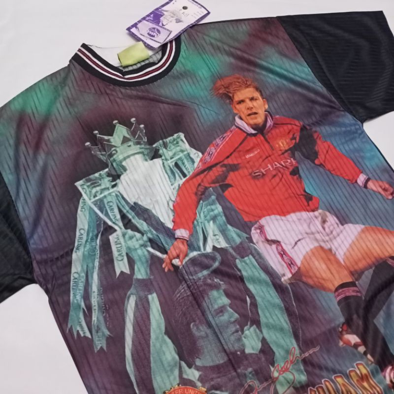 JERSEY RETRO BOOTLEG AUSTY 90AN DAVID BECKHAM