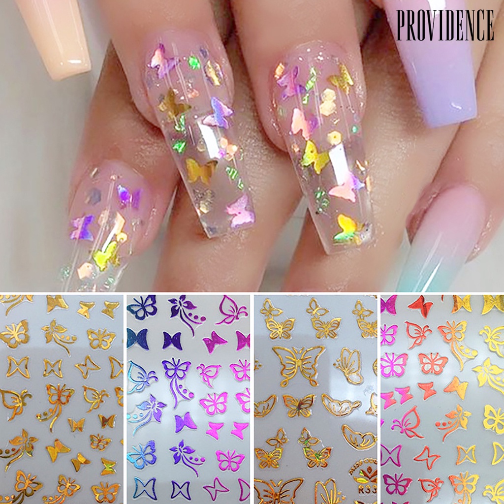 Providence 3D Beauty Butterfly Nail Art Stickers Manicure Decal DIY Fingernail Decoration