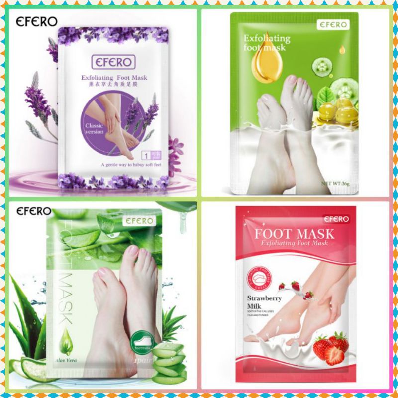 Masker Kaki Efero Foot Mask/original Masker