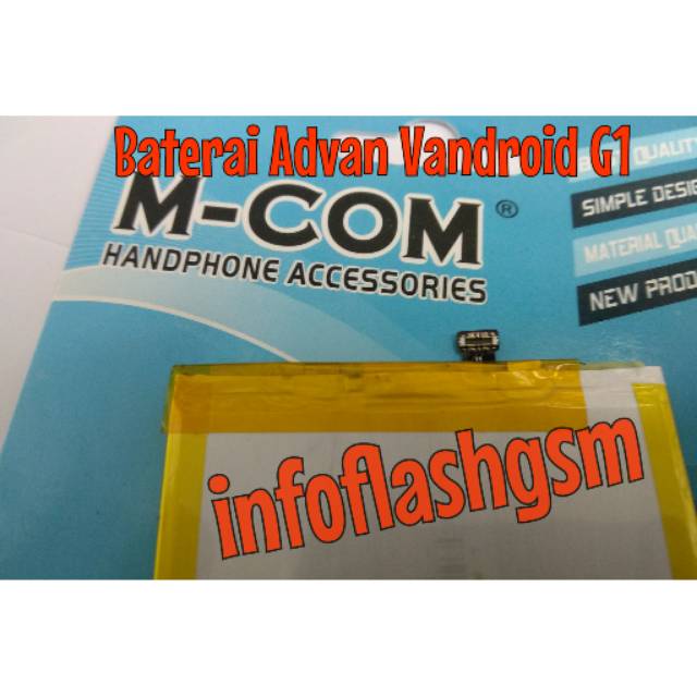 Baterai Doublepower Advan Advance Vandroid G1