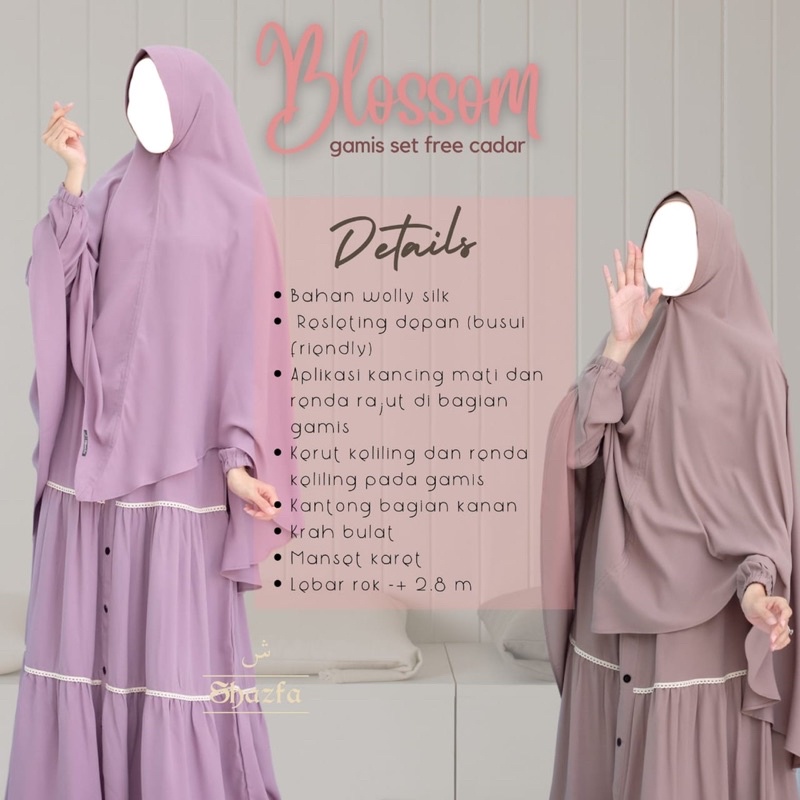 Blossom Set Gamis by shazfa